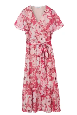 SUKIENKA MAXI W KWIATY SALMO