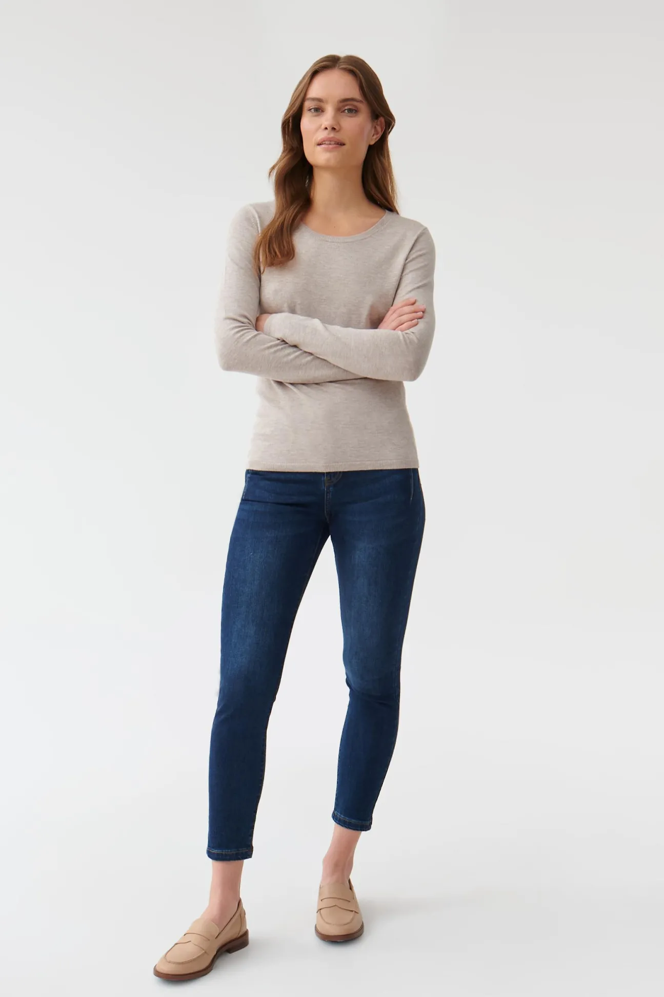 SWETER DAMSKI KLASYCZNY WESSA