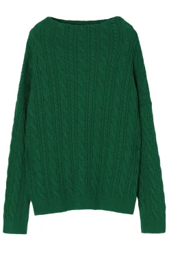 SWETER DAMSKI O WARKOCZOWYM SPLOCIE WENWENA