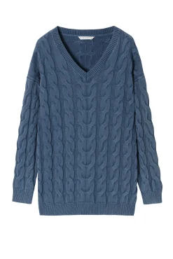 SWETER DAMSKI W OZDOBNE WARKOCZE NENE