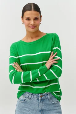 SWETER DAMSKI W PASKI O SWOBODNYM FASONIE - DROP 1