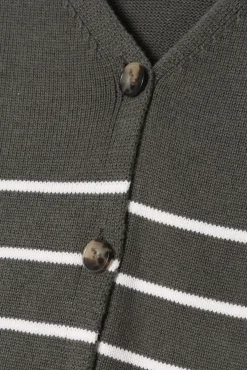 SWETER DAMSKI W PASKI Z GUZIKAMI SARE
