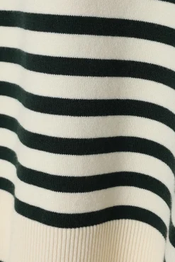 SWETER DAMSKI W POPRZECZNE PASY — MIRO