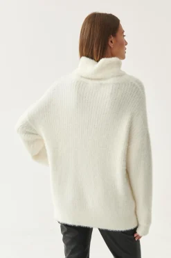 SWETER DAMSKI Z GOLFEM SAWANA