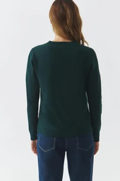 SWETER DAMSKI Z PIKOWANYM FRONTEM - KADEKO