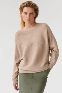 SWETER DAMSKI Z RĘKAWEM KIMONOWYN MENTROLI