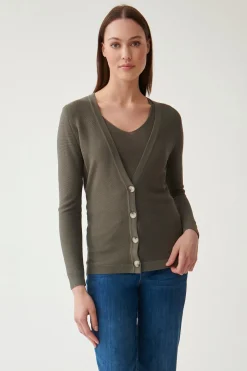 SWETER DAMSKI ZAPINANY NA GUZIKI PIMIKO