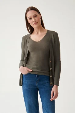 SWETER DAMSKI ZAPINANY NA GUZIKI PIMIKO