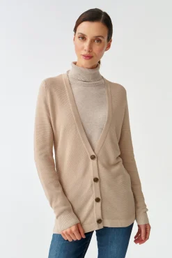 SWETER DAMSKI ZAPINANY NA GUZIKI PIMIKO