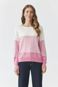 SWETER W POPRZECZNE PASKI — PENNY