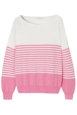 SWETER W POPRZECZNE PASKI — PENNY