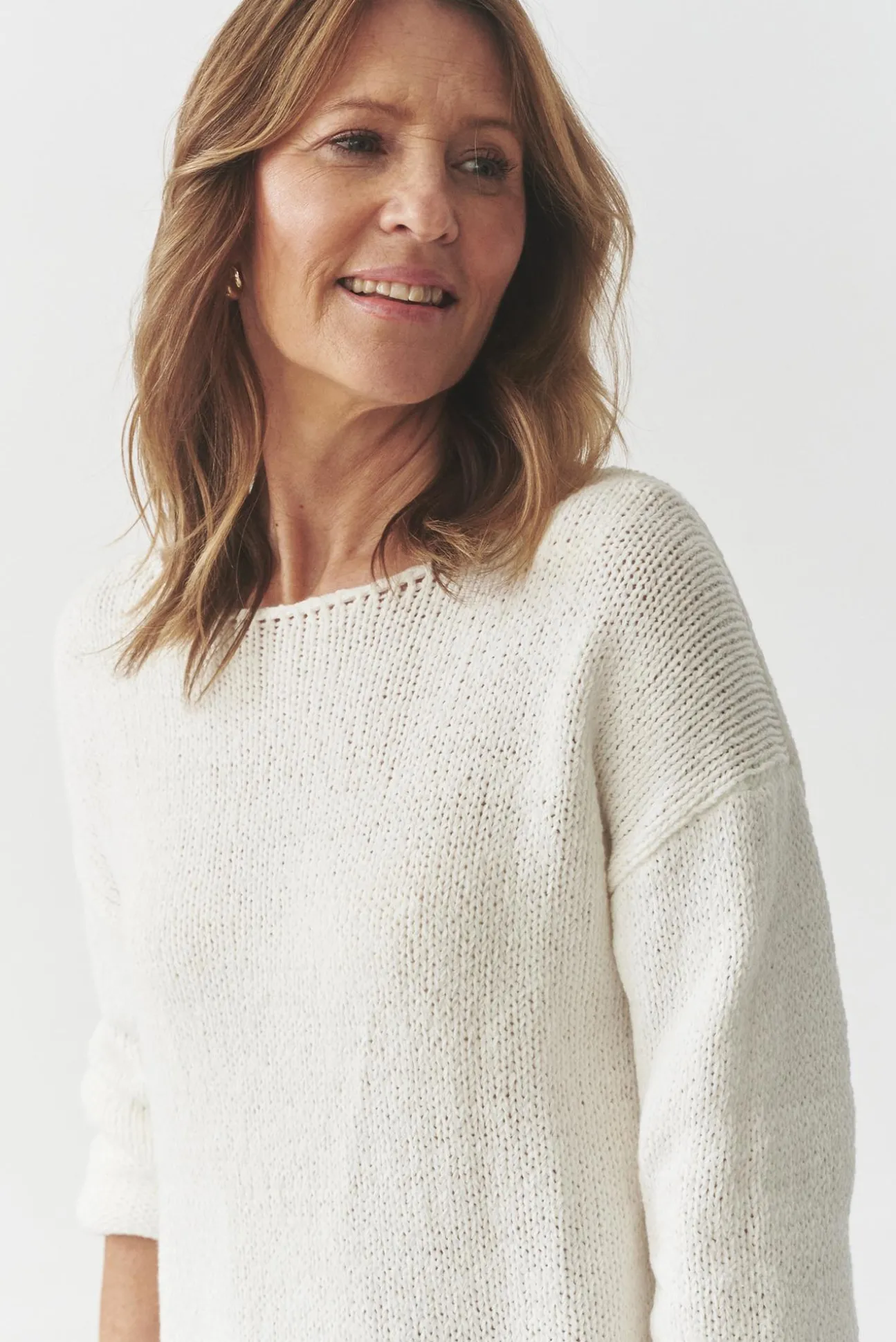 SWETER Z BAWEŁNIANEJ PRZĘDZY — ALYA