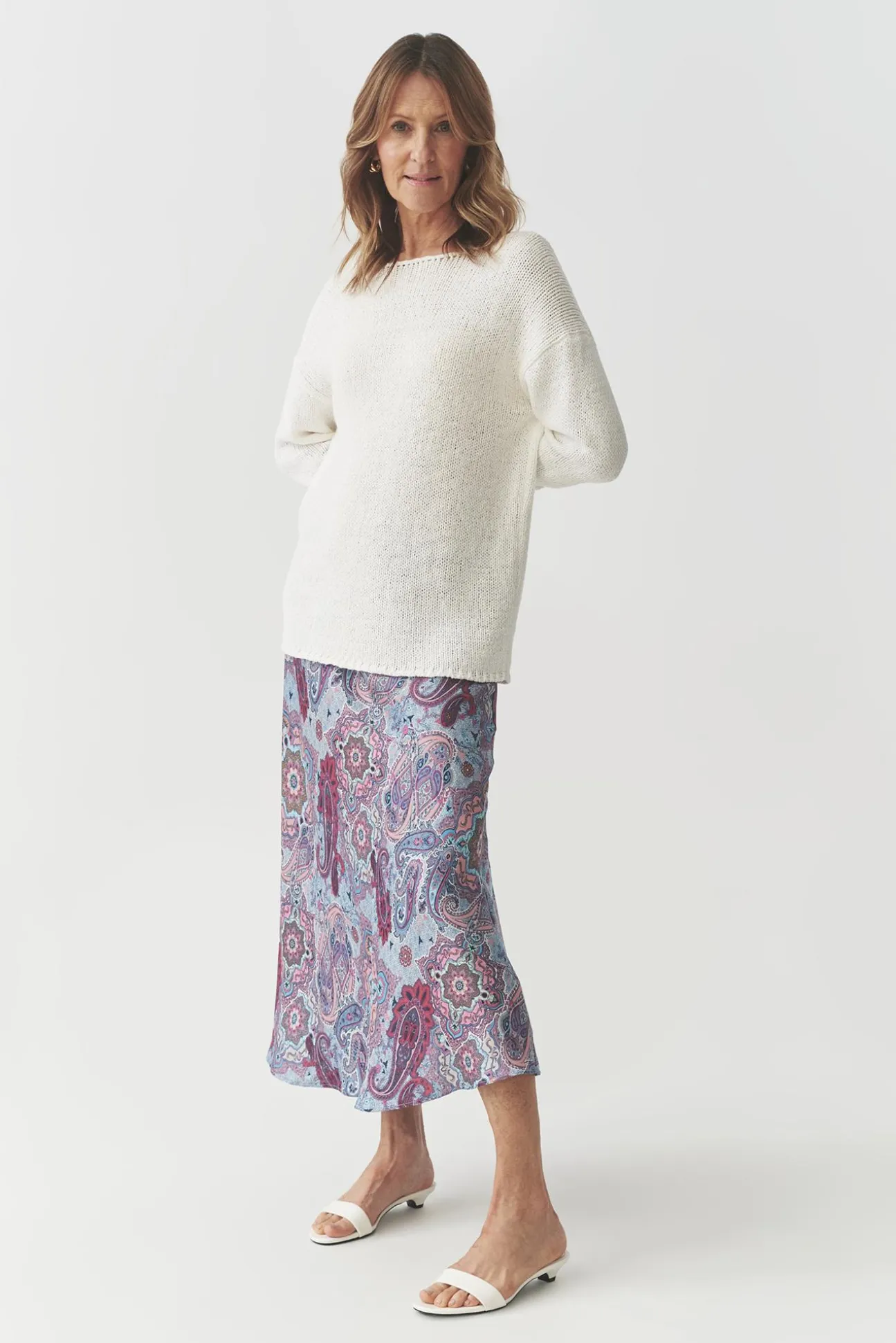 SWETER Z BAWEŁNIANEJ PRZĘDZY — ALYA