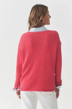 SWETER Z BAWEŁNIANEJ PRZĘDZY — ALYA