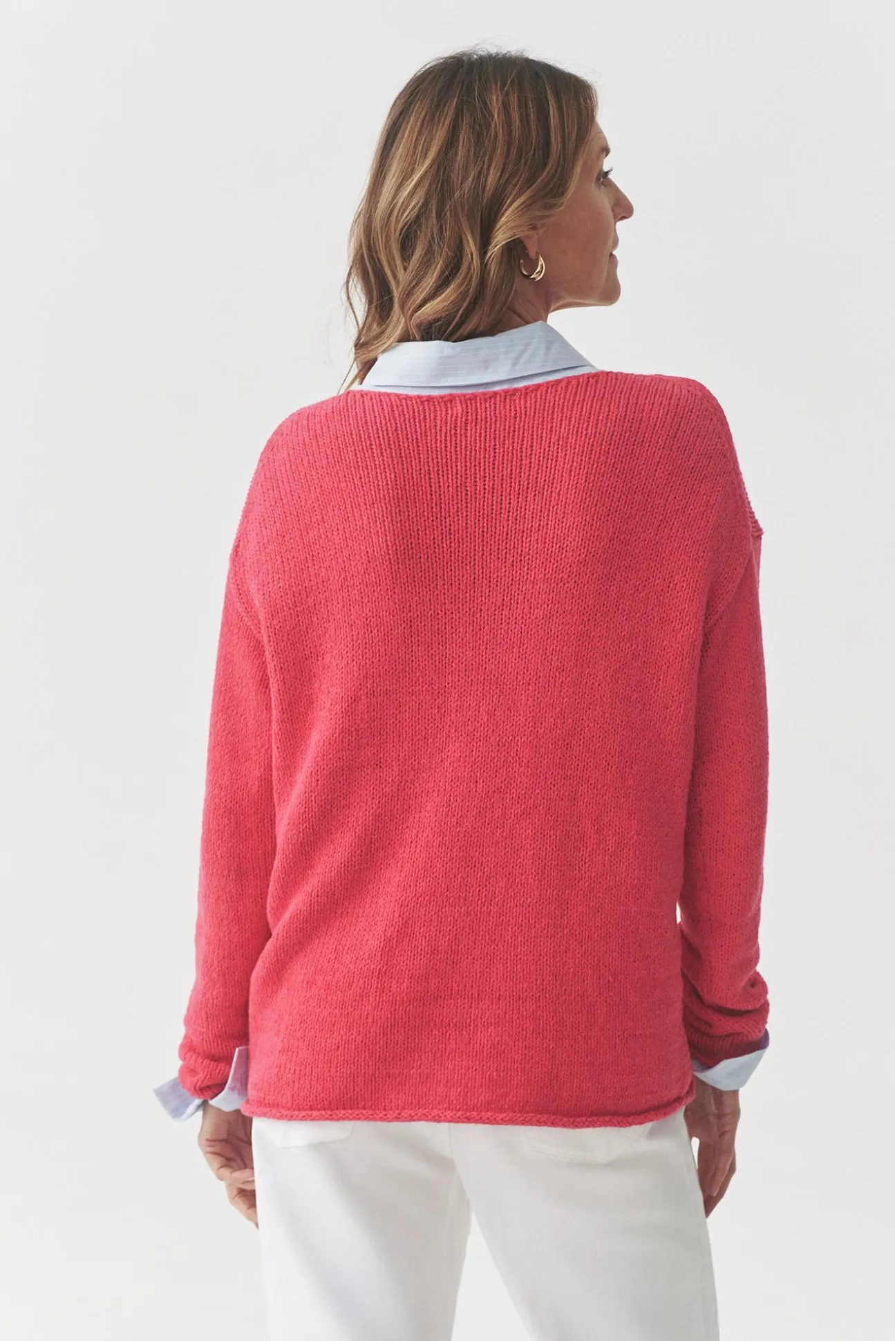 SWETER Z BAWEŁNIANEJ PRZĘDZY — ALYA
