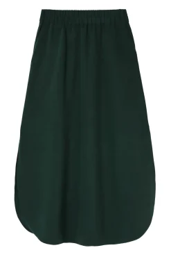 TKANINOWA SPÓDNICA MIDI — KATIA