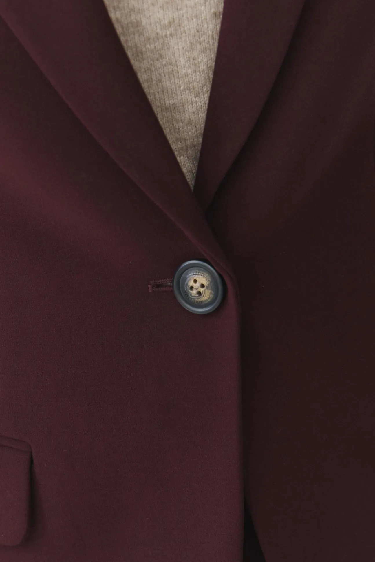 TKANINOWY ŻAKIET DAMSKI — LAMIZA
