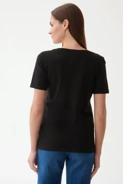 T-SHIRT DAMSKI Z KIESZONKĄ MIMI