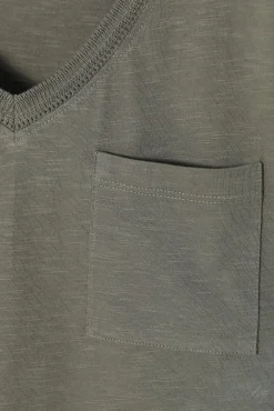 T-SHIRT DAMSKI Z KIESZONKĄ MIMI