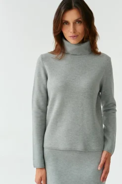 UNIWERSALNY SWETER DAMSKI Z GOLFEM PIMPO 1