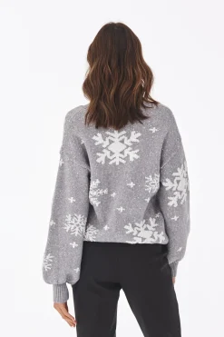 ŚWIĄTECZNY SWETER DAMSKI FROSTI