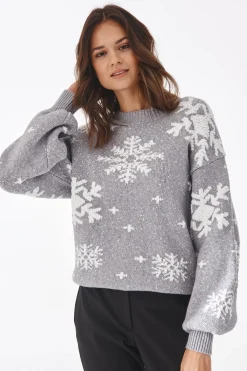 ŚWIĄTECZNY SWETER DAMSKI FROSTI